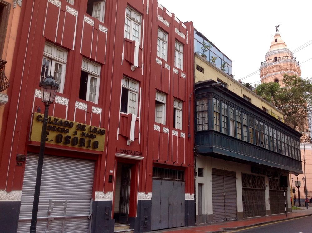 Hospedaje Santa Rosa- Centro Historico Лима Экстерьер фото