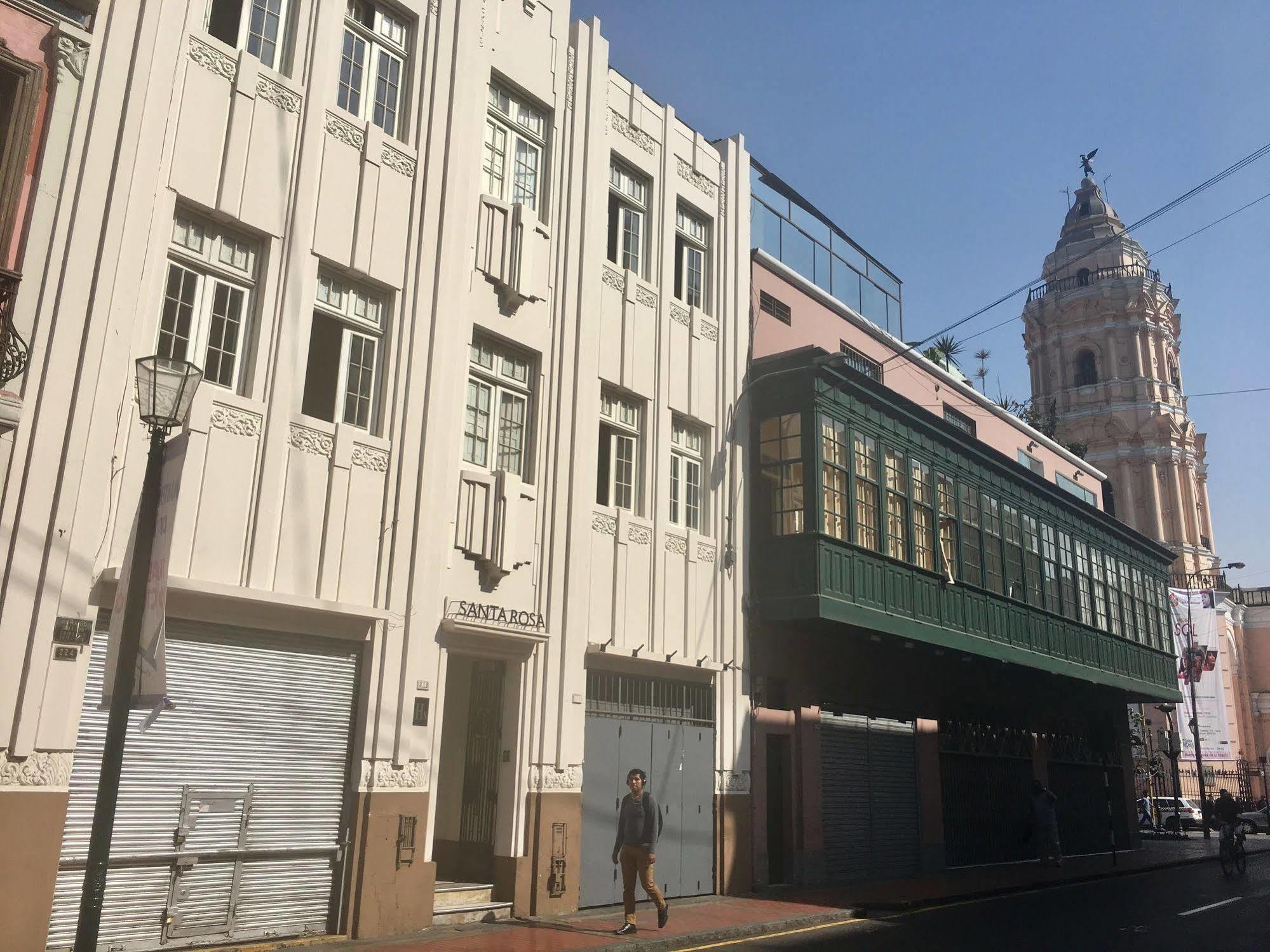 Hospedaje Santa Rosa- Centro Historico Лима Экстерьер фото